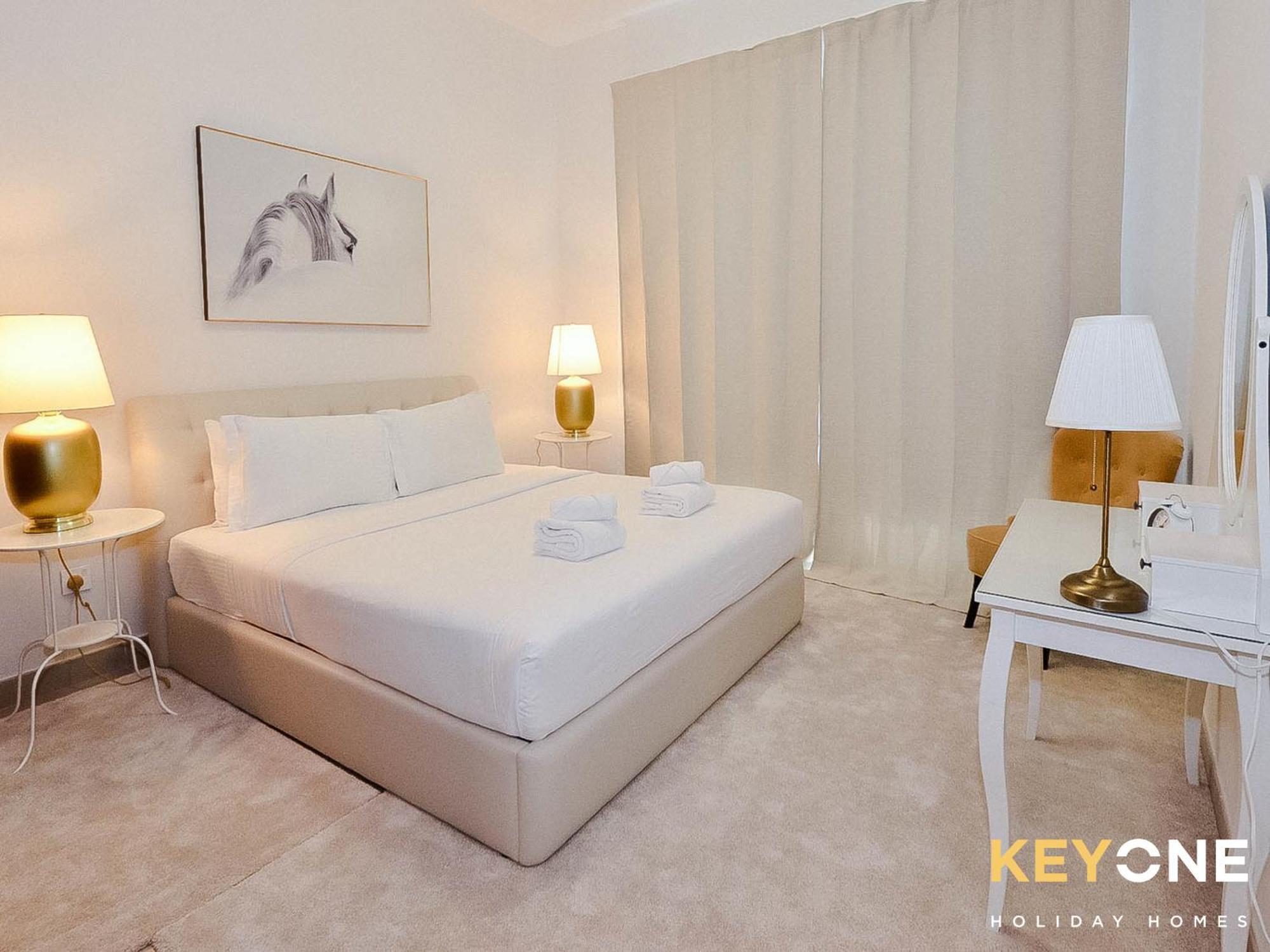 Sophisticated One Bedroom With Full Marina View Dubaj Kültér fotó