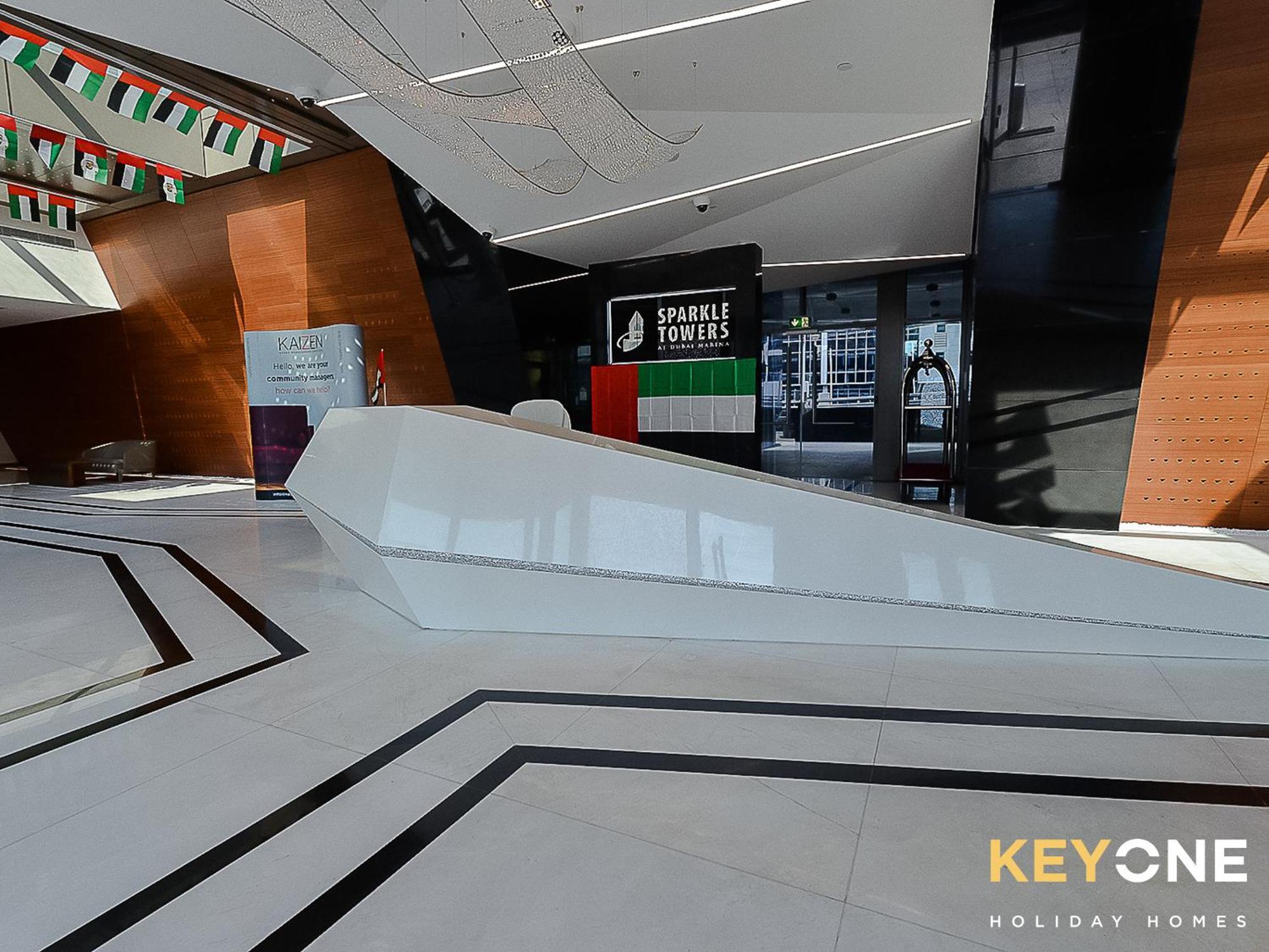 Sophisticated One Bedroom With Full Marina View Dubaj Kültér fotó