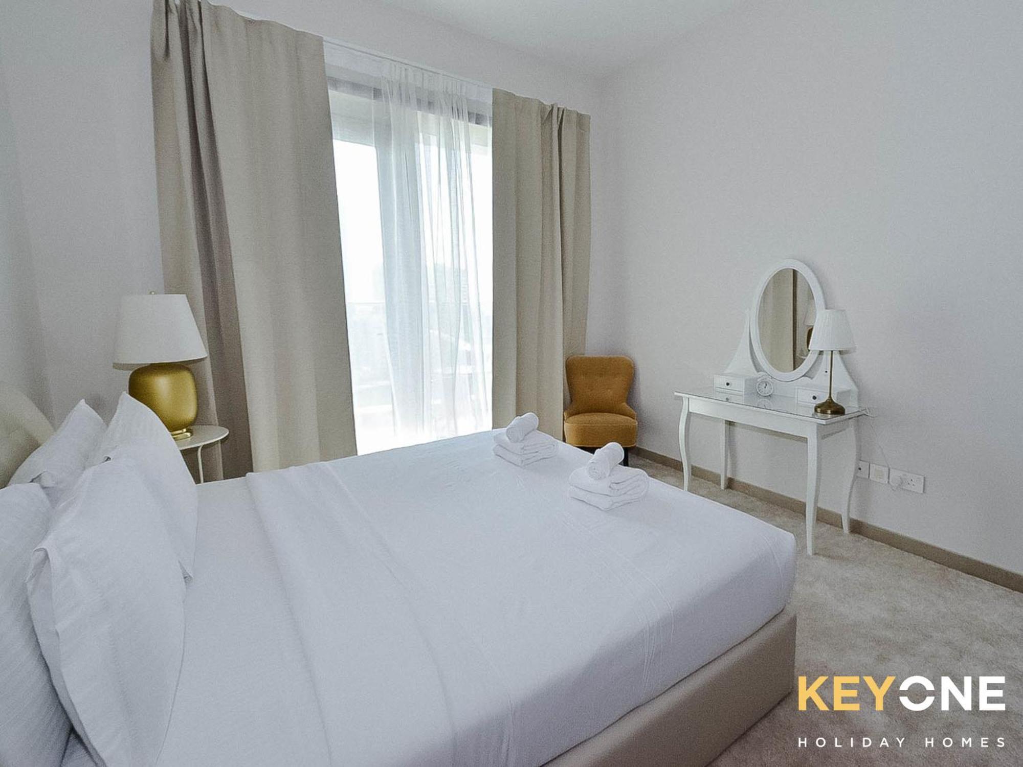 Sophisticated One Bedroom With Full Marina View Dubaj Kültér fotó